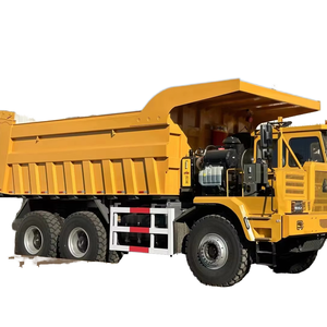 China nuevo Sinotruk Howo 70T 90T 105T camión volquete de minería con neumático de camión de minería gigante - Product Image 1