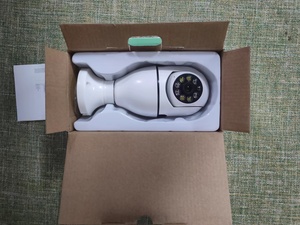 كامل اللون للرؤية الليلية 1080P كاميرا تلفزيونات الدوائر المغلقة اتجاهين نقاش السيارات تتبع الأمن كاميرا PTZ واي فاي كاميرا مصباح كهربائي مع E27 المقبس - Product Image 5