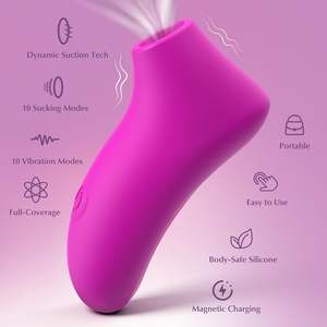 <span class=keywords><strong>2025</strong></span> Nieuwe Clitoris Zuigende Vibrator Voor Vrouwen 10 Zuigtrillingen Waterdichte Roos Seksspeeltje Clitoris Tepelstimulator Volwassen Speelgoed - Product Image 2