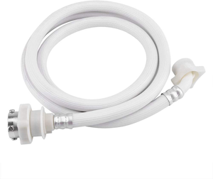 Raccord rapide <span class=keywords><strong>à</strong></span> 90 degrés et conduite d'<span class=keywords><strong>alimentation</strong></span>, tuyau d'arrivée d'<span class=keywords><strong>eau</strong></span> portable, tuyaux de lave-linge - Product Image 1