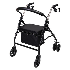Contact Customer Service Walker <b>Rollator</b> With Seat And Storage Basket For Elderly Mobility Assistance - Product Image 5