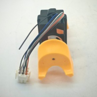 Potentiomètre d'accélérateur à double poignée jaune, interrupteur de contrôle de vitesse pour chariot élévateur et autolaveuse, pièces de rechange
