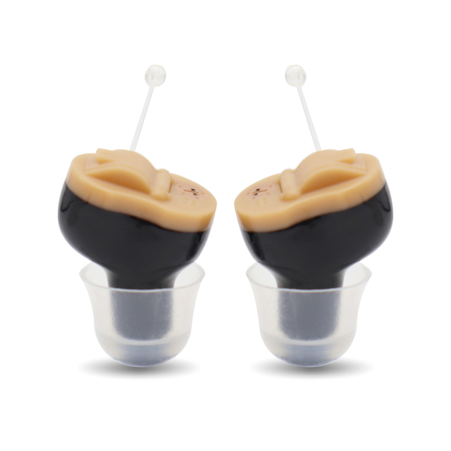 ForSound Best CIC Hearing Aids Invisible Mini in Ear Sound Amplifier Hearing Amplifier Dropshipping - Black Right