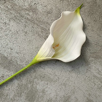 Grands et petits bouquets de fleurs artificielles réalistes Calla Lily pour la décoration de la maison, bouquet de mariage, mini-bouquet