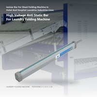 Barre antistatique XK-790BG pour machine à plier le linge, repasseuse, plieuse de draps