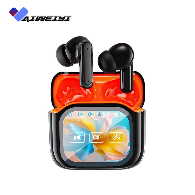 JM19 OEM ANC True Wireless Earbuds  6.0 In-Ear Active Noise Cancelling 40H Custom Logo Wholesale with AI Translation