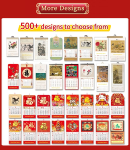 Bán Buôn Lịch 2026 Mới Biểu Tượng Tùy Chỉnh In Ấn Chất Lượng Cao Trang Trí Nội Thất Năm Mới Lịch Treo Lịch Quảng cáo Lịch - Product Image 4