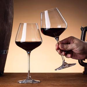 Copa de vino tinto Borgoña de 460 ml, cristal sin plomo, para bodas, estilo europeo - Product Image 3