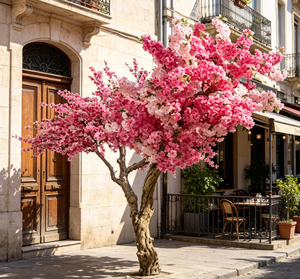 Arbre de cerisier artificiel de haute qualité en PE pour l'aménagement paysager extérieur, hauteur personnalisée, vente directe d'usine, promotion spéciale depuis la Chine - Product Image 3