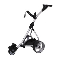 Carrello da Golf Elettrico Telecomandato in Alluminio - Design Leggero a 3 Ruote con Batteria agli Ioni di Litio, Autonomia di 20KM e Capacità di 36 Buche