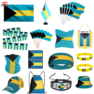 Pendentif drapeau des Bahamas double face le plus vendu, petite bannière à franges pour la décoration du rétroviseur de <span class=keywords><strong>voiture</strong></span> - Product Image 6