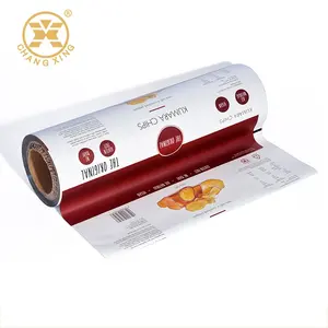 Plastic Laminated Roll Stock Film Printed Anti Fog OPP/CPP Laminating Plastic Film Roll Fresh Fruit Or Vegetable Wrapping Plastic Packaging Roll Film