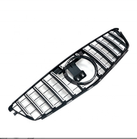 Accessoires auto de haute qualité pour Mercedes Benz C W204 Silver GT avec calandre Diamond All Sky Star 14-18 C W205