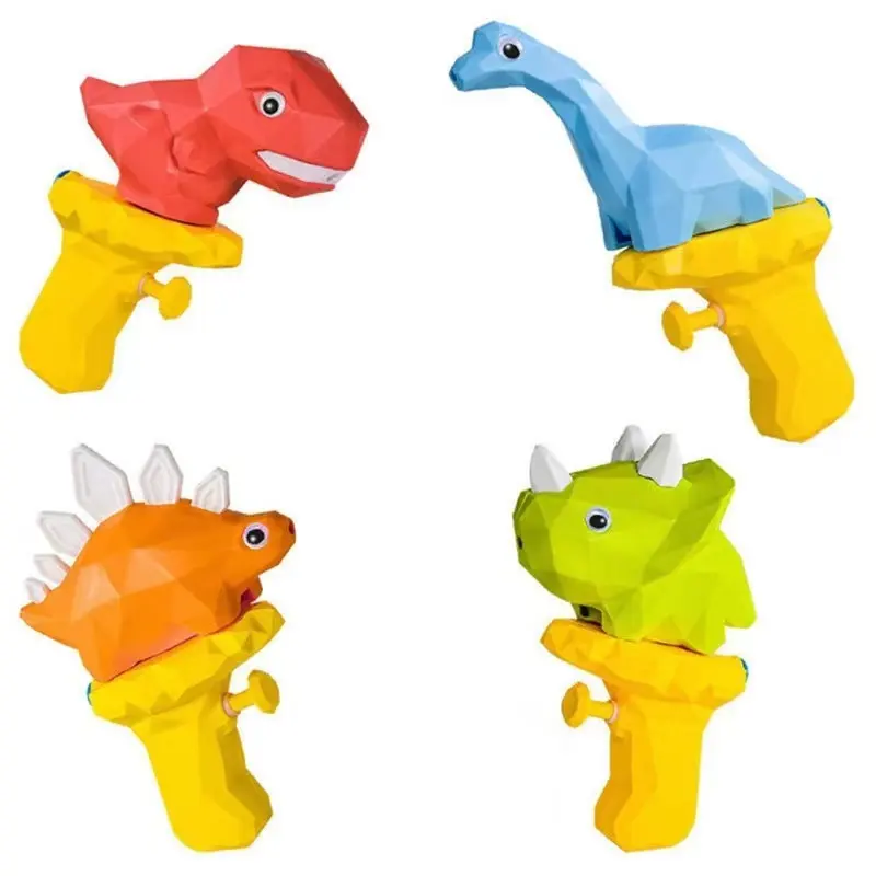 Barang baru musim panas anak-anak mainan pistol air dinosaurus tekan semprotan air senjata semprotan luar ruangan Kolam Renang permainan pantai untuk anak-anak