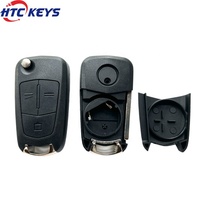 Coque de remplacement pour clé de voiture en gros, 2/3 boutons, pour boîtier de clé O-pel