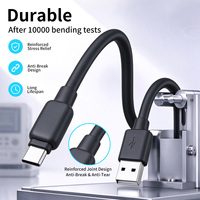 Kabel Data PD 20W Pengisian Cepat Bahan TPE Tipe-C USB-C untuk iPhone 6/7/8/X/11/12/13/14 Pro Max iPad
