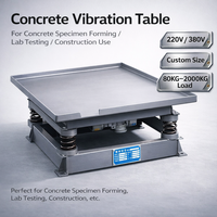 Betonvibrations-Tisch für Probenformung Labor Elektrische Vibrationsplattform