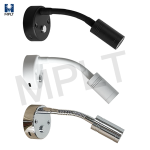 <span class=keywords><strong>12V</strong></span>/24V DC bateau RV lampe de lecture étanche contrôle tactile mur LED lampe <span class=keywords><strong>avec</strong></span> <span class=keywords><strong>Port</strong></span> <span class=keywords><strong>USB</strong></span> camping-car caravane camion Yacht lumière bleue - Product Image 1