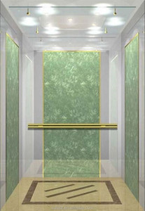 Elevador de pasajeros de lujo, 1,0 m/s, 630kg, piezas de elevador, cabina de elevación para sal - Product Image 6