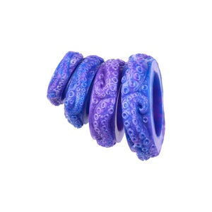 Anillos para Pene YOCY 4 en 1, Anillo de Silicona Grueso para Retrasar la Eyaculación, Estimulación Sexual, Anillo para Pene para Parejas - Product Image 5
