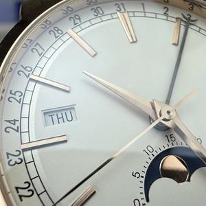 Retro Classic VC4010 Disc Unique Design Sapphire Mirror Date Calendar Display Moon Phase Men's <b>Mechanical</b> <b>Watch</b> - Product Image 3