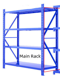 Oem 5-שכבתית אור פלדה קרן מתלה מחסן מחסן מדפים מערכת אחסון מזרן עבור מחסנים - Product Image 3