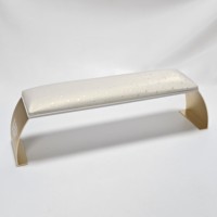 Coussin repose-main pour manucure, support en forme de U en cuir PU pour technicien(ne) d'ongles, fournitures de salon