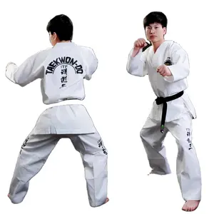 Taekwondo Dobok Sample Free Shipping Custom Embroidery Dobok Taekwondo Itf Uniform