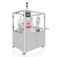 Machine automatique de remplissage et de scellement de tubes pour flacons monodose 5 en 1 rangée