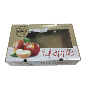 Cartón de papel personalizado transporte <span class=keywords><strong>Paquete</strong></span> de caja para fuji de embalaje de fruta - Product Image 1