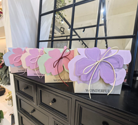Boîte à fleurs en papier, élégante et populaire, fournitures pour fleuristes, boîte d'emballage pour fleurs, matériel pour emballer des cadeaux floraux