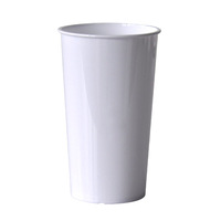 Gobelets en plastique personnalisables de 20 oz pour sublimation, vierges, pour café, cola, ou autres boissons, pour impression par transfert thermique DIY