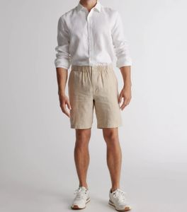 Nuovo materiale di lusso 100% europeo pantaloncini di <span class=keywords><strong>lino</strong></span> per gli uomini puro Multi colori Custom Design pantaloncini da <span class=keywords><strong>uomo</strong></span> - Product Image 2