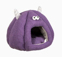 Nouveau Nid de Chat Nouveauté Hiver Chaud Portable en Peluche Maison de Couchage pour Chat Lit pour Animaux Quatre Saisons