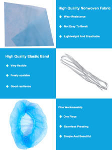 Offre Spéciale Blanc Double Élastique Bande Bande Pour Bouffant Cap Chapeau De Foule Et Couvre-chaussures Bande de Caoutchouc Naturel - Product Image 6