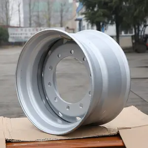 22,5x11,75 Zoll Stahlräder 10 Schrauben löcher Scheibe und Felge 13 R22.5 Reifengröße aus China Fabrik mit guter Qualität