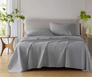 Ensemble de draps en coton de luxe avec literie douce et confortable pour lits King, Queen et simples, disponible chez le fournisseur en gros - Product Image 1