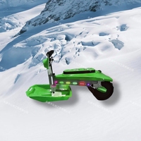 HS-ES-010 Motoneige électrique tout-terrain 500W Double moteur Batterie 48V 30Ah Vitesse 10-28Km/h Charge 100kg Angle de montée 25°