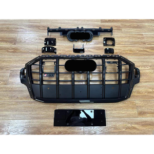 OEM stile Gloss Black Sline griglia per Audi Q7 SQ7(2020 2023)Upgrade W/ACC sostituzione griglia Aftermarket nero lucido - Product Image 1