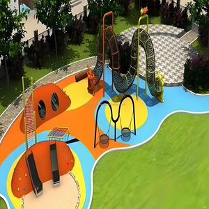 Équipement de terrain de jeu personnalisé non motorisé pour parc communautaire, cadre de simulateur de course - Product Image 2