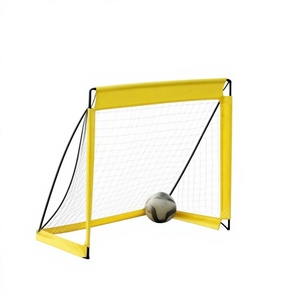 KLTW INT'L But de football portable en plastique pour enfants, filet d'entraînement, but de pratique pour les tout-petits et les enfants, jeu en plein air - Product Image 1