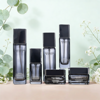 Envase Cosmético Vacío de Alta Calidad para el Cuidado de la Piel, Rectangular, 120 ml, 100 ml, 60 ml, 30 ml, Botella con Bomba para Emulsión y Sérum, Tarro de Crema de 50 g, 30 g