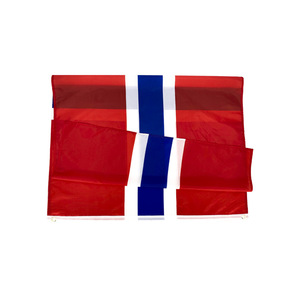 MAREL Toppa Ricamata Bandiera Norvegia 7 X 5 Cm - Patch Ricamo Norge -002 - 2