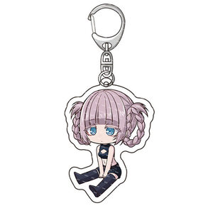 Lindo <span class=keywords><strong>Anime</strong></span> llamada de la noche llavero Cosplay Nanakusa Nazuna Yamori Ko Kikyo Seri Hirata Nico figuras lindas llavero bolsa colgante - Product Image 2