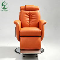 JINCHENG Mobilier de style moderne commercial pour autres salons Chaise de barbier Chaise de salon de coiffure Chaises de barbier pour hommes 1 lot