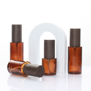 Wholesale Custom Logo Printing Amber Glass Refillable Fine <b>Mist</b> Spray <b>Bottle</b> 10ml 30ml 50ml 100ml for Perfume Essential Oils - Product Image 1