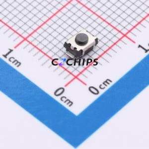ZX-QC34-2TPDZ Tactile Switch SMD Switch Single Pole Single Throw Round Button 2.6N Vertical Mount - Product Image 1