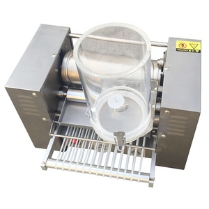Rollo de resorte de calefacción de doble cara, máquina para hacer pan al vapor multicapa de huevo, máquina para panqueques delgada pequeña de una sola fila Mille Crepe - Product Image 3
