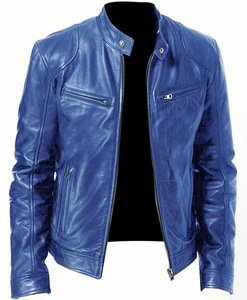 <span class=keywords><strong>Chaqueta</strong></span> de <span class=keywords><strong>Invierno</strong></span> para <span class=keywords><strong>Hombre</strong></span>, Nueva, con Cierre, Cuello Alto, de <span class=keywords><strong>Cuero</strong></span>, Talla Grande, a la Moda - Product Image 3