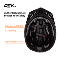 Casque de vélo pour homme et femme, certifié CE EN1078, casque de VTT double usage, léger et ventilé, pour les trajets quotidiens, les courses hors route